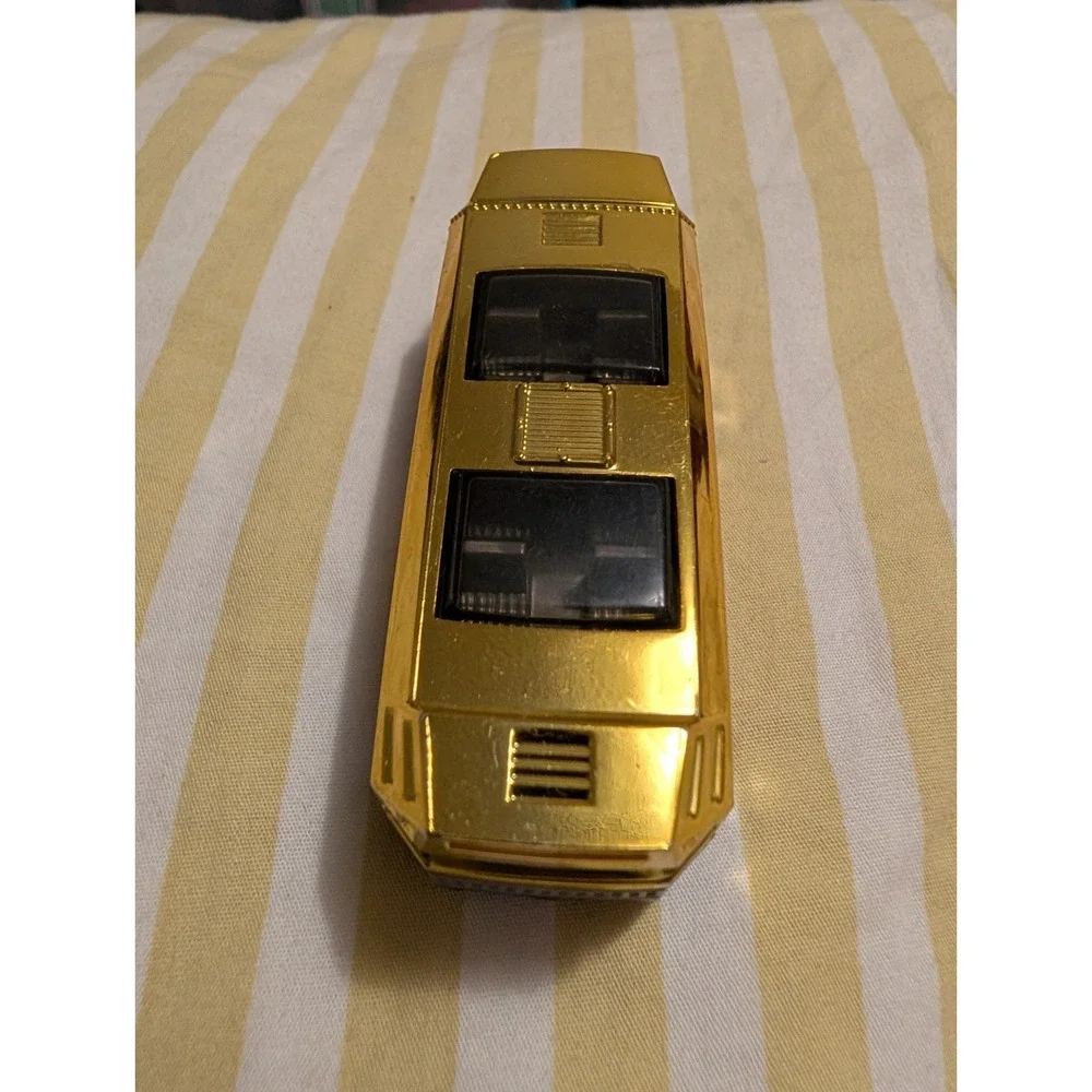 2015 Hot Wheels Super Chromes Hot Wheels High School Bus Gold Chrome 1:64